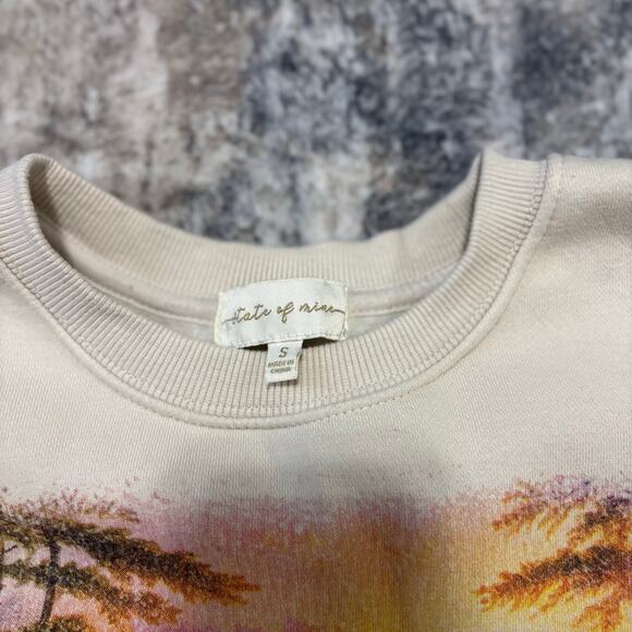 Great Smokey Mountains Crewneck Sweatshirt size S - Picture 3 of 3